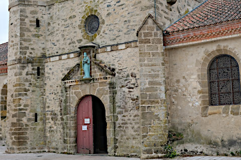 Église du 14 siècle à Saint-Jean-de-Monts